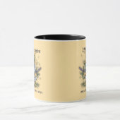 Mondbeglückter Kristallblumenstrauß des Gartens •  Tasse (Zentrum)