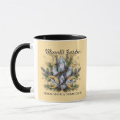 Mondbeglückter Kristallblumenstrauß des Gartens •  Tasse (Links)