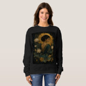 Mondbeglückter Lotus Serenity Sweatshirt (Vorne ganz)