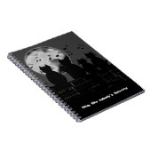 Mondbeleuchtung Notizblock (Rechte Seite)