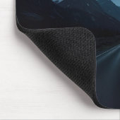 Mondbeschienene Bergstraße Mousepad (Ecke)