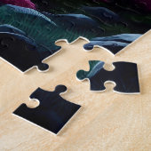 Mondbeschienene Kirschblüte Puzzle (Seite)