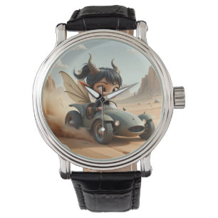 Mondbeschienene Pixie der wandernden Dünen. Armbanduhr