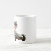 Mondbeschienene Pixie der wandernden Dünen.  Kaffeetasse (Mittel)