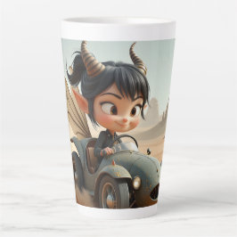 Mondbeschienene Pixie der wandernden Dünen. Milchtasse