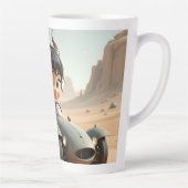 Mondbeschienene Pixie der wandernden Dünen.  Milchtasse (Rechts)
