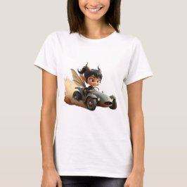 Mondbeschienene Pixie der wandernden Dünen. T-Shirt