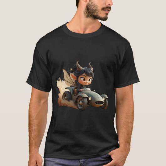 Mondbeschienene Pixie der wandernden Dünen.  T-Shirt (Vorderseite)
