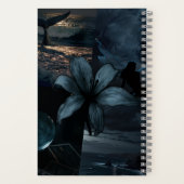 Mondbeschienene Tiefen Notizblock (Rückseite)