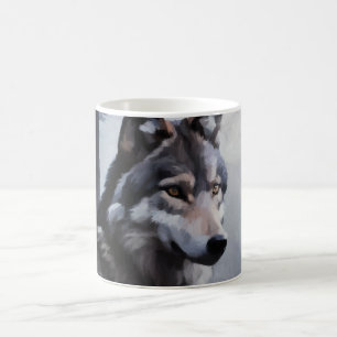 Mondbeschienene Wache Kaffeetasse