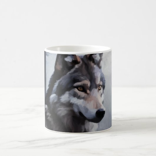 Mondbeschienene Wache Kaffeetasse (Mittel)