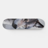 Mondbeschienene Wache Skateboard (Horizontal)