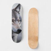 Mondbeschienene Wache Skateboard (Vorderseite)