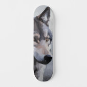 Mondbeschienene Wache Skateboard (Vorderseite)
