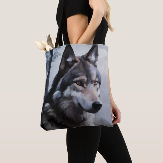 Mondbeschienene Wache Tasche (Von Nahem)