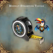Mondbeschienener Steampunk-Tukan.