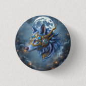 Mondbeschützter des Saphirschleiers. Button (Vorderseite)
