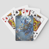 Mondbeschützter des Saphirschleiers.  Spielkarten (Rückseite)