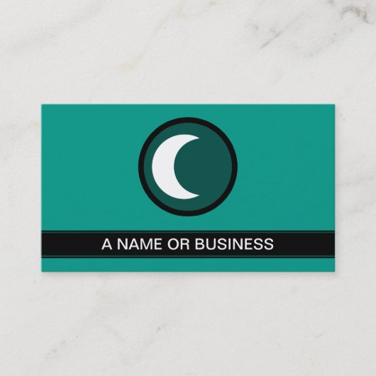 Mondblase Visitenkarte (Vorderseite)