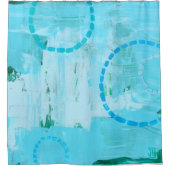 "Mondblasen" Duschvorhang (Vorderseite)