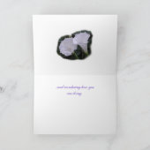 Mondblume #7 - leer oder individuell anpassen karte (Innenseite)