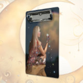 Mondblume Mini Klemmbrett