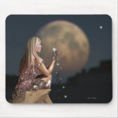 Mondblume Mousepad (Vorne)