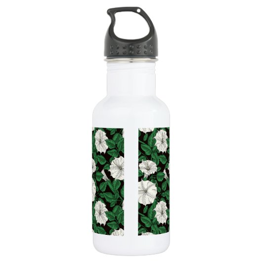 Mondblumen 2 edelstahlflasche (Rückseite)