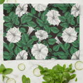 Mondblumen 2 geschirrtuch (Gefaltet)