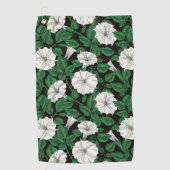 Mondblumen 2 golfhandtuch (Vorderseite)