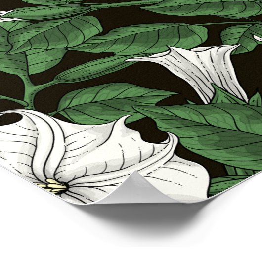 Mondblumen 2 poster (Ecke)