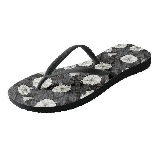 Mondblumen Flip Flops Badesandalen (Schrägansicht)