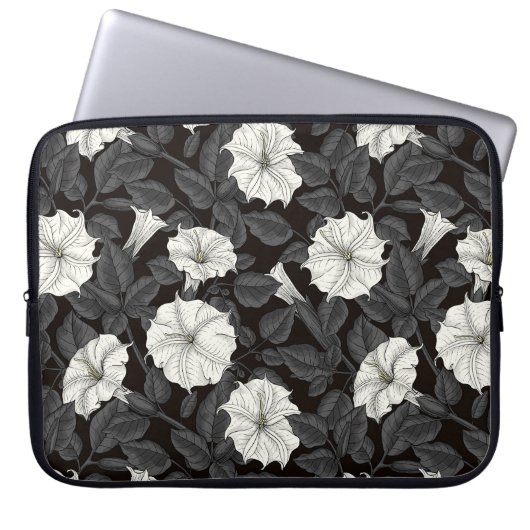 Mondblumen Laptop-Sieb Laptopschutzhülle (Vorderseite)