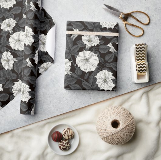 Mondblumen-Umschlagpapier Geschenkpapier (Basteln)
