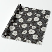 Mondblumen-Umschlagpapier Geschenkpapier (Ungerollt)