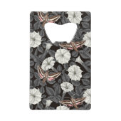 Mondblumen und Sphinx 2 Geldbeutel Flaschenöffner (Vorderseite)