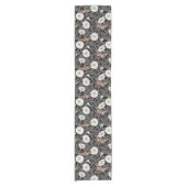 Mondblumen und Sphinx 2 Kurzer Tischläufer (Vorderseite)