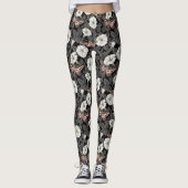 Mondblumen und Sphinx 2 Leggings (Vorderseite)
