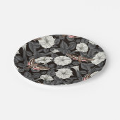 Mondblumen und Sphinx 2 Pappteller (Schrägansicht)