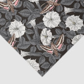 Mondblumen und Sphinx 2 Seidenpapier (Ausschnitt)