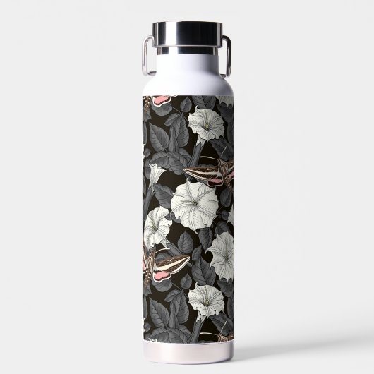 Mondblumen und Sphinx 2 Trinkflasche (Vorne)