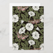 Mondblumen und Sphinxmotten (Vorne/Hinten)