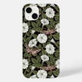 Mondblumen und Sphinxmotten Case-Mate iPhone Hülle (Rückseite)