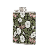 Mondblumen und Sphinxmotten Flachmann (Links)