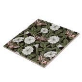 Mondblumen und Sphinxmotten Fliese (Seite)