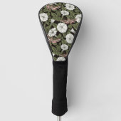 Mondblumen und Sphinxmotten Golf Headcover (Vorderseite)