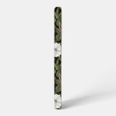 Mondblumen und Sphinxmotten Samsung Galaxy Hülle (Linke Seite)