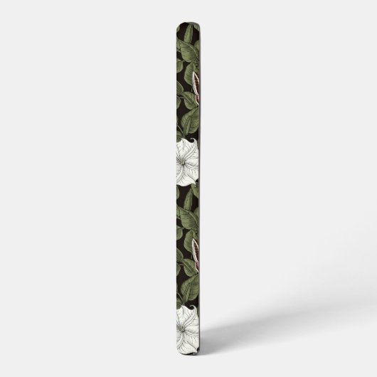 Mondblumen und Sphinxmotten Samsung Galaxy Hülle (Linke Seite)