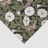 Mondblumen und Sphinxmotten Seidenpapier (Ausschnitt)