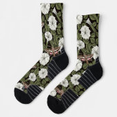 Mondblumen und Sphinxmotten Socken (Links)